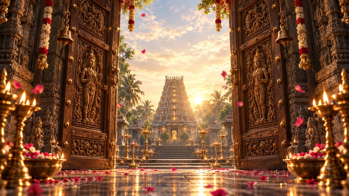 Temple gateway