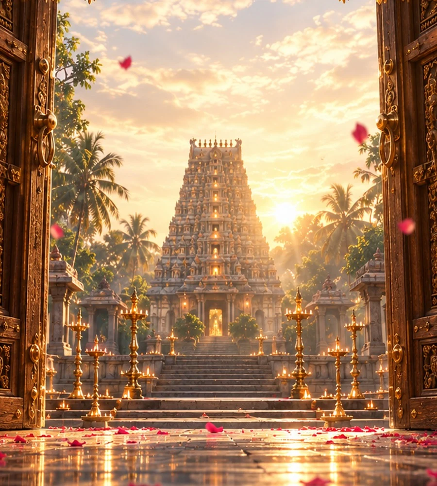 Temple detail